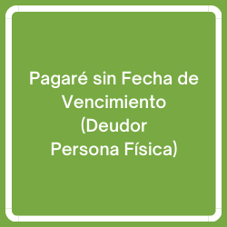 Pagare sin Fecha de Vencimiento (Deudor Persona Fisica)