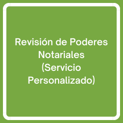 Revision de Poderes Notariales