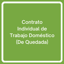 Contrato Individual de Trabajo Domestico (De Quedada)